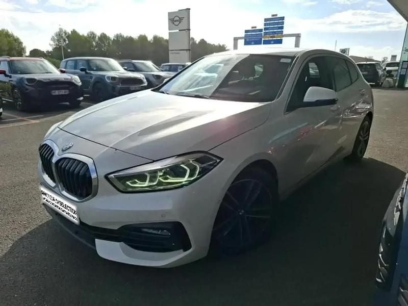 Blanc Utilisé 2022 BMW 116 Citadine | 22 990 € (Prix assez cher) - Image 1/4