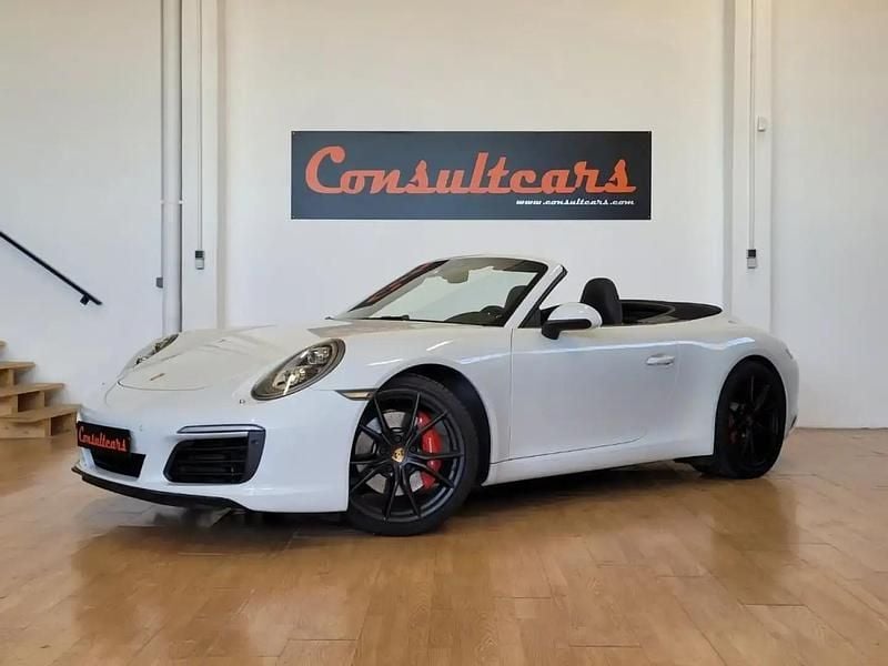 Blanc Utilisé 2016 Porsche 911 Carrera S Cabriolet Cabriolet | 104 990 € (Super prix) - Image 1/4