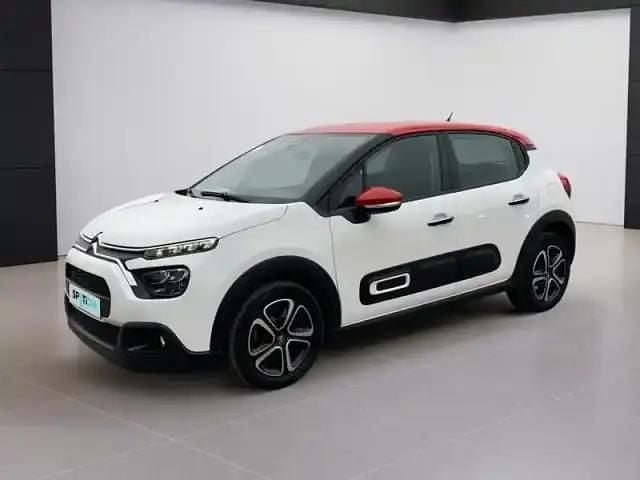 Blanc Utilisé 2022 Citroën C3 PureTech Citadine | 10 990 € (Prix juste) - Image 1/4