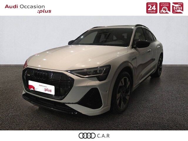 Blanc Utilisé 2021 Audi e-tron Sportback Design SUV | 45 900 € (Prix juste) - Image 1/4