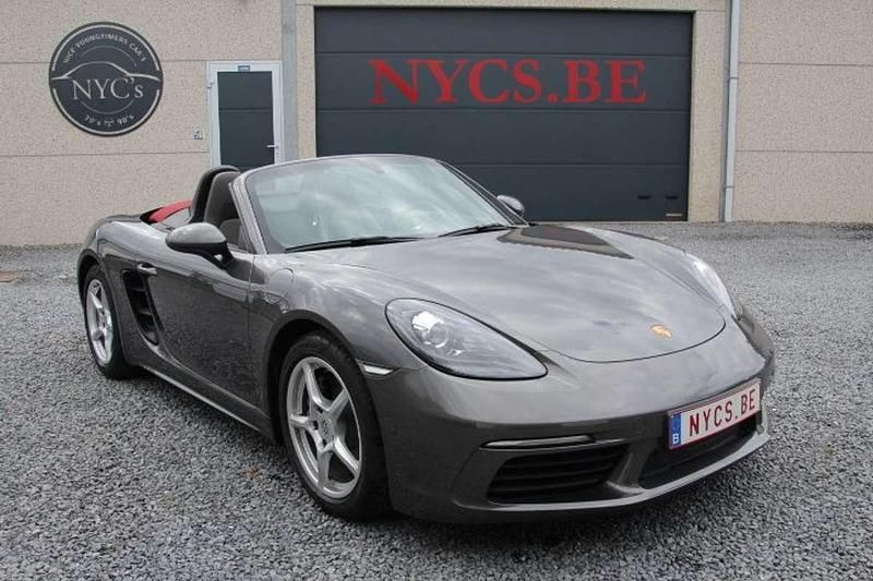 Occasion Porsche 718 Boxster 300 ch (220 kW) 2018 Gris Cabriolet