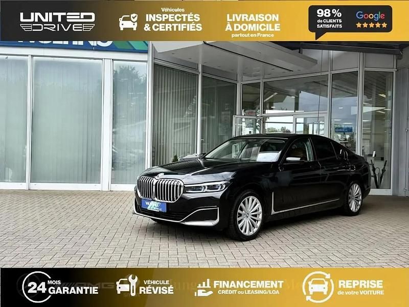 Noir Occasion 2020 BMW 745e Berline | 51 290 € - Image 1/4