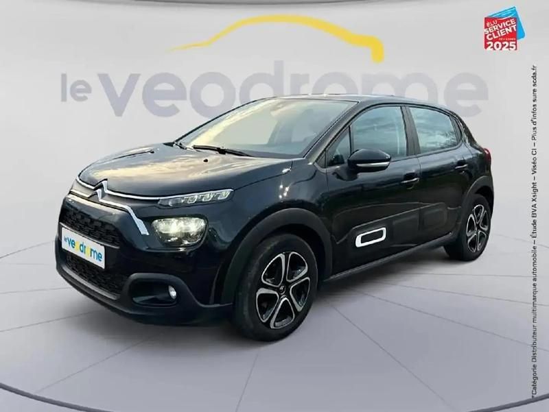 Noir Occasion 2024 Citroën C3 PureTech Berline | 12 299 € (Prix juste) - Image 1/4