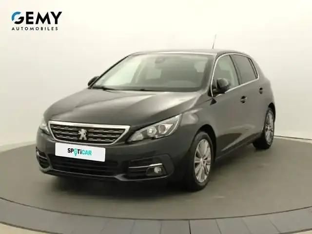 Noir Utilisé 2021 Peugeot 308 S Berline | 17 489 € (Super prix) - Image 1/4
