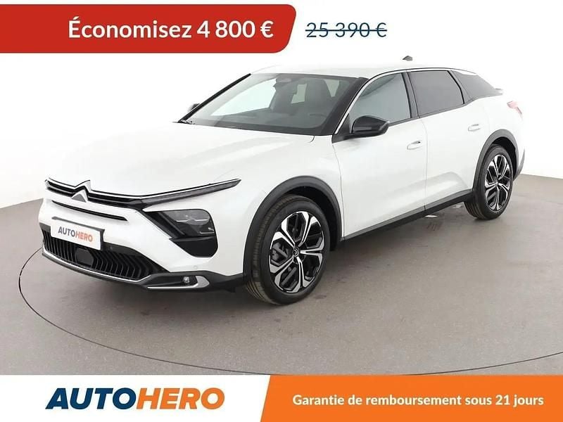 Blanc Occasion 2024 Citroën C5 X PureTech Break | 20 590 € (Super prix) - Image 1/2