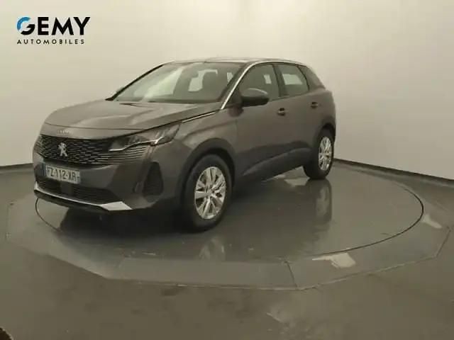 Gris platinium Utilisé 2021 Peugeot 3008 S | 15 979 € (Bon prix) - Image 1/4