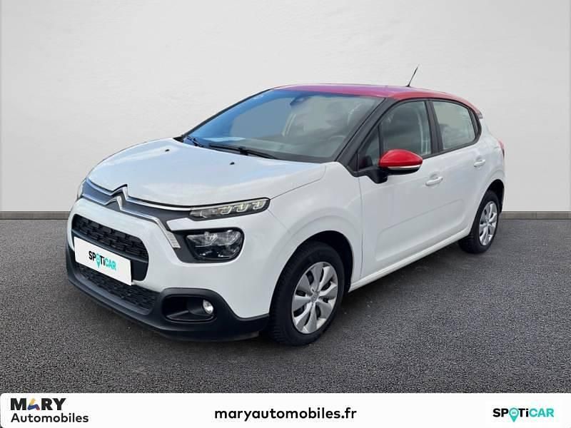 Blanc Occasion 2021 Citroën C3 Business Class Citadine | 11 990 € (Prix assez cher) - Image 1/4