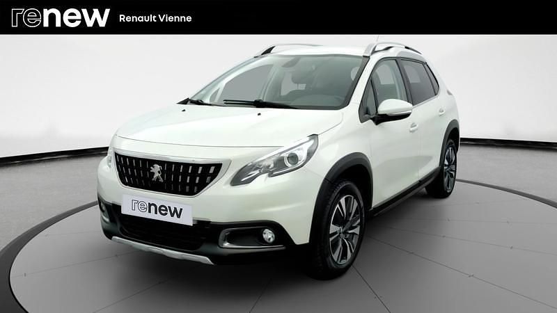 Blanc Utilisé 2019 Peugeot 2008 Allure SUV | 9 494 € (Prix juste) - Image 1/4