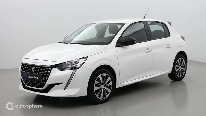 Blanc Utilisé 2023 Peugeot 208 Active Citadine | 15 999 € (Prix juste) - Image 1/4