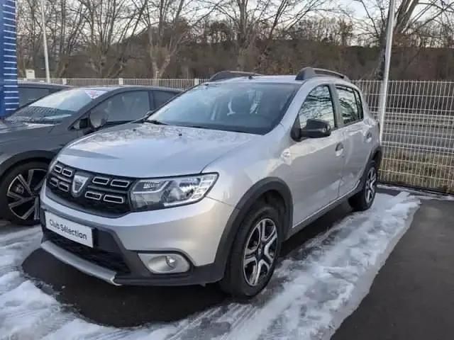 Gris platine Occasion 2018 Dacia Sandero Stepway Berline | 12 480 € (Prix juste) - Image 1/4