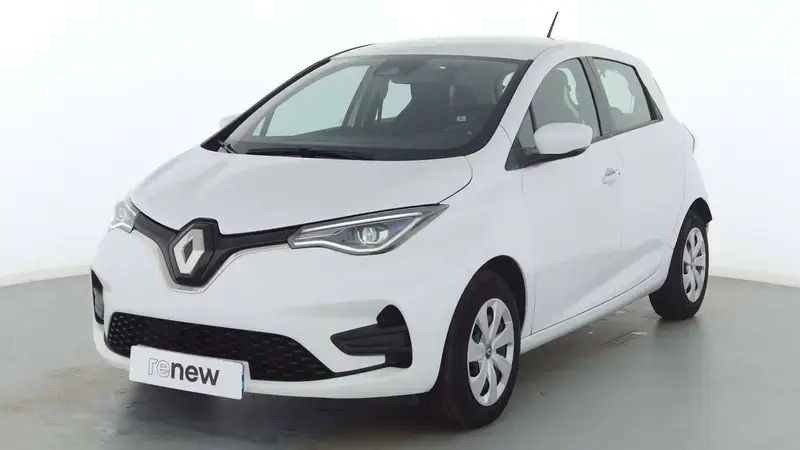 Blanc Utilisé 2021 Renault Zoe Life Citadine | 11 950 € (Bon prix) - Image 1/4