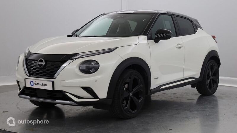 Blanc lunaire (spéciale) Utilisé 2023 Nissan Juke SUV | 22 499 € (Prix juste) - Image 1/4