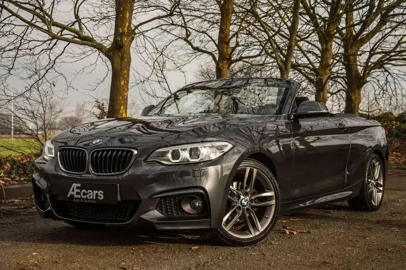 Gris Utilisé 2017 BMW 218 M Sport Cabriolet | 24 950 € (Prix cher) - Image 1/4