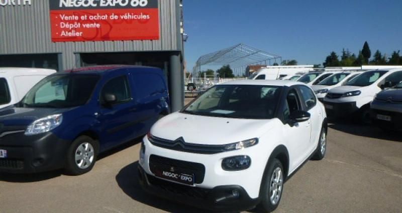 Blanc Utilisé 2020 Citroën C3 Feel Citadine | 6 900 € - Image 1/4