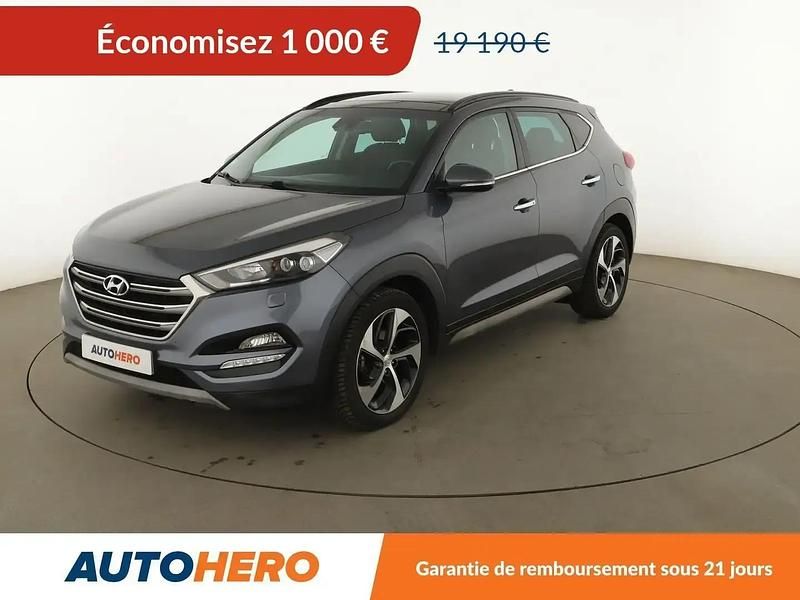Bleu Occasion 2017 Hyundai Tucson SUV | 18 190 € (Bon prix) - Image 1/2