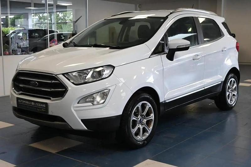 Blanc Utilisé 2019 Ford Ecosport Titanium SUV | 11 996 € (Prix juste) - Image 1/4