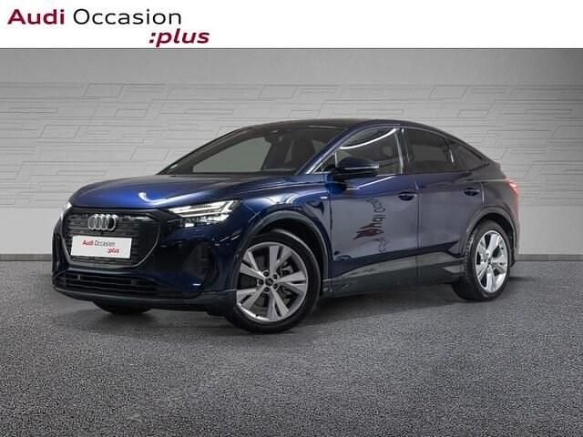Bleu navarre métallisé Utilisé 2024 Audi Q4 Sportback e-tron Design SUV | 39 900 € (Super prix) - Image 1/4