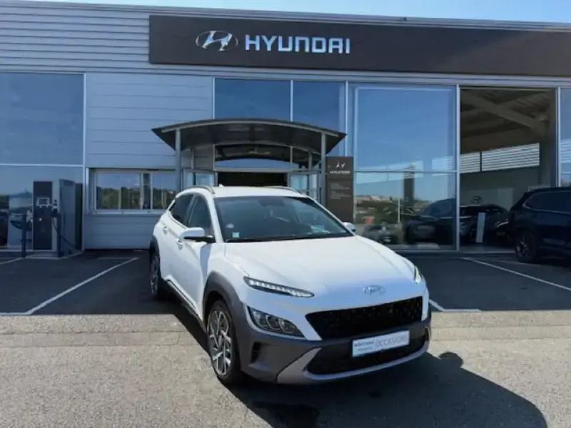 Blanc Utilisé 2022 Hyundai Kona SUV | 20 990 € (Prix juste) - Image 1/4