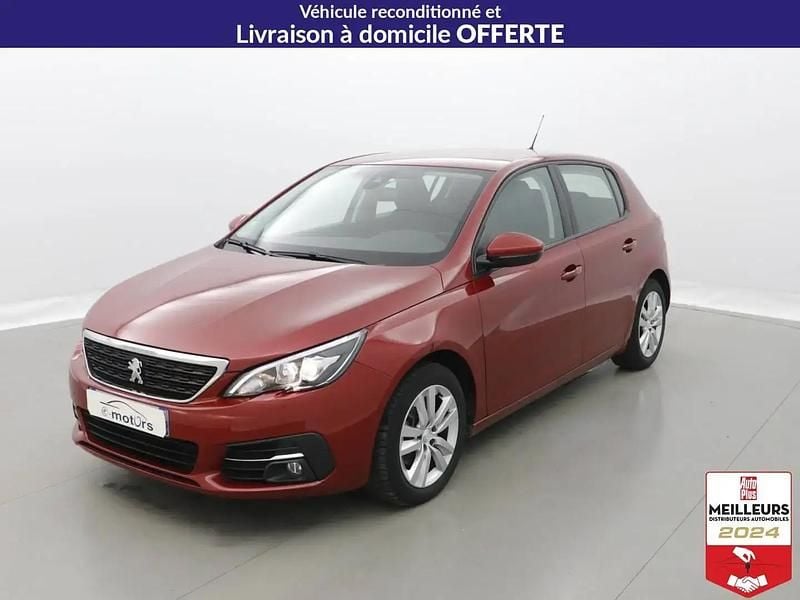 Rouge Utilisé 2021 Peugeot 308 Active Berline | 16 900 € (Prix juste) - Image 1/4