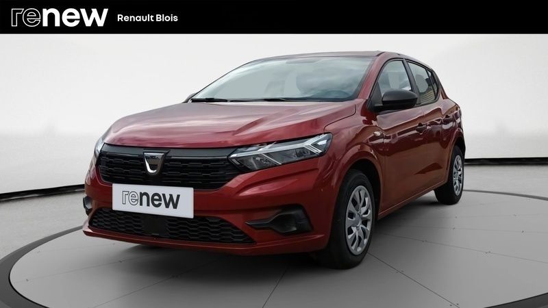 Rouge Utilisé 2022 Dacia Sandero Essentiel Citadine | 10 490 € (Prix juste) - Image 1/4