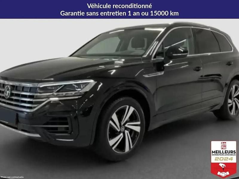 Noir Utilisé 2020 VW Touareg R-line SUV | 53 650 € (Bon prix) - Image 1/2