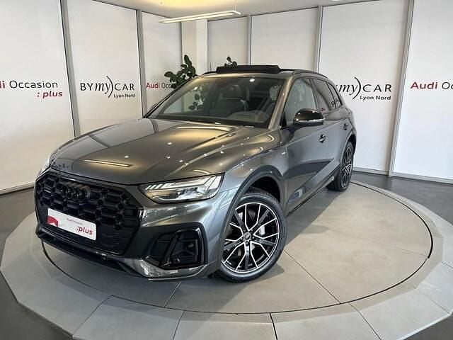 Gris daytona nacré Occasion 2025 Audi Q5 Black Edition SUV | 63 847 € - Image 1/4