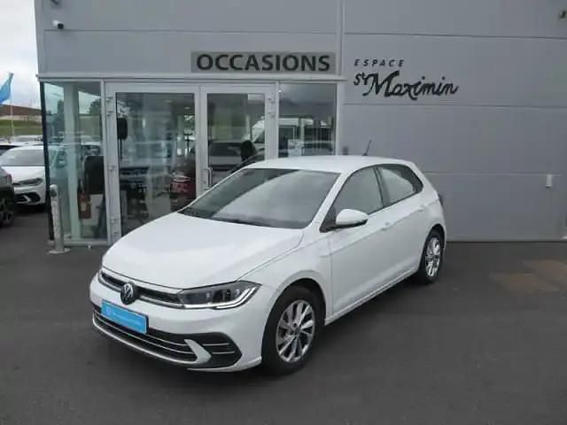 Blanc Occasion 2024 VW Polo Style Berline | 21 990 € (Prix juste) - Image 1/4