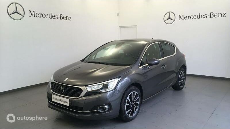 Gris Utilisé 2017 DS Automobiles DS4 So Chic Berline | 10 896 € (Bon prix) - Image 1/4