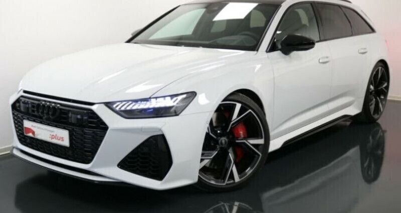 Blanche Utilisé 2021 Audi RS6 Sport Break | 144 990 € (Prix cher) - Image 1/4