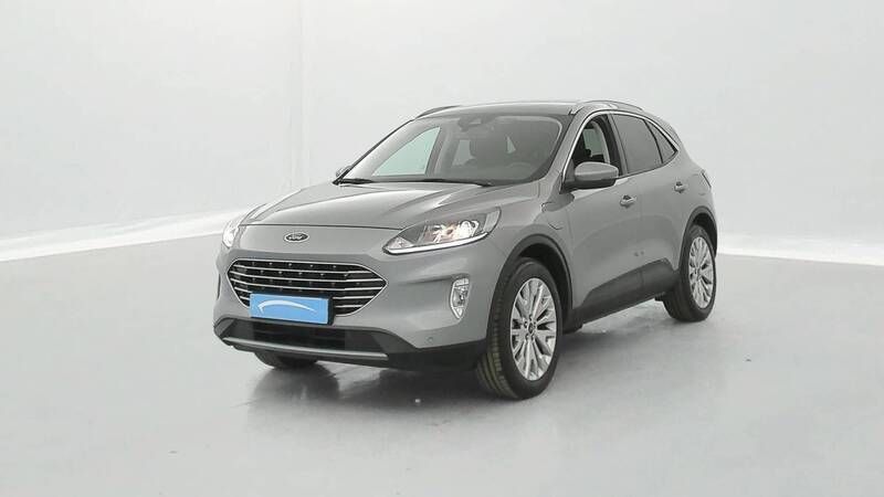 Gris Utilisé 2022 Ford Kuga Titanium SUV | 23 990 € (Prix juste) - Image 1/1