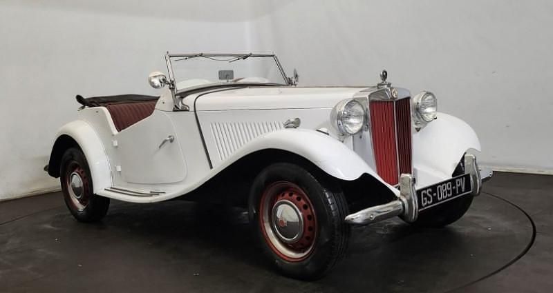 Occasion MG TD 1951 Blanc Cabriolet