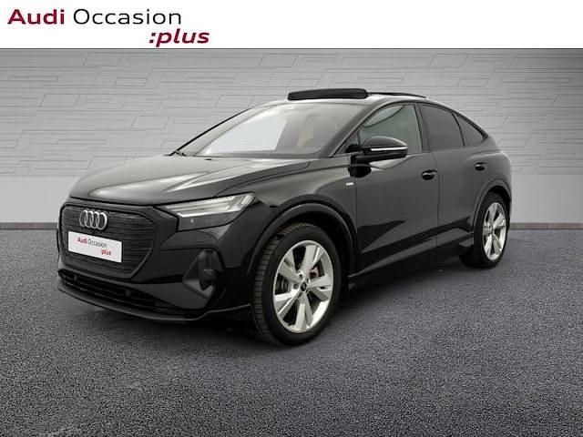 Noir mythe métallisé Utilisé 2024 Audi Q4 Sportback e-tron Design SUV | 46 900 € (Prix juste) - Image 1/4