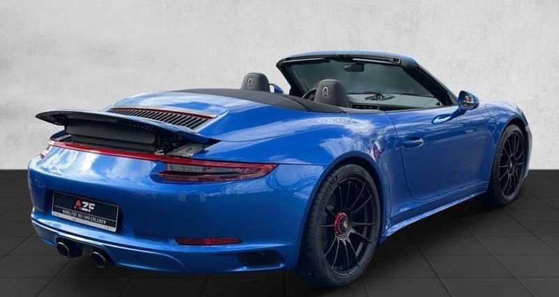 Occasion Porsche 911 Carrera GTS 450 ch (330 kW) 2018 Bleu Cabriolet