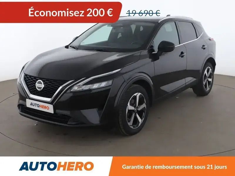 Noir Utilisé 2021 Nissan Qashqai N-Connecta SUV | 19 490 € (Prix juste) - Image 1/2