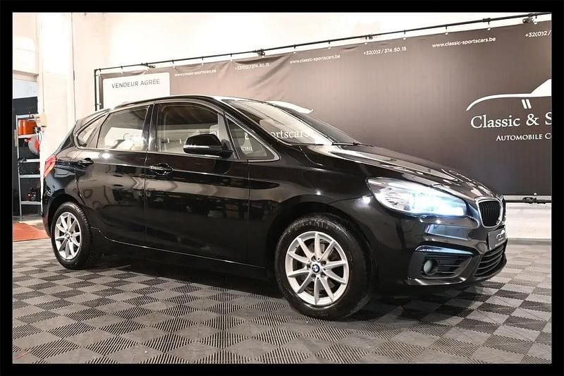Noir Utilisé 2015 BMW 216 Active Tourer Sport Line Monospace | 7 950 € (Prix juste) - Image 1/4