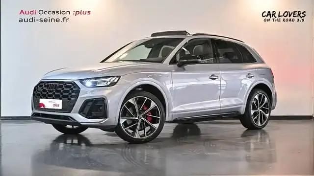 Argent fleuret metallise Utilisé 2024 Audi Q5 S-Line SUV | 57 990 € (Prix cher) - Image 1/4