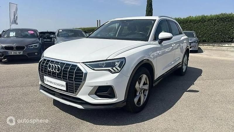 Blanc Utilisé 2020 Audi Q3 SUV | 26 299 € (Prix juste) - Image 1/4