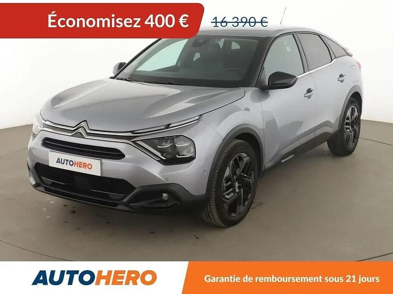 Gris Utilisé 2021 Citroën C4 PureTech Berline | 15 990 € (Bon prix) - Image 1/2