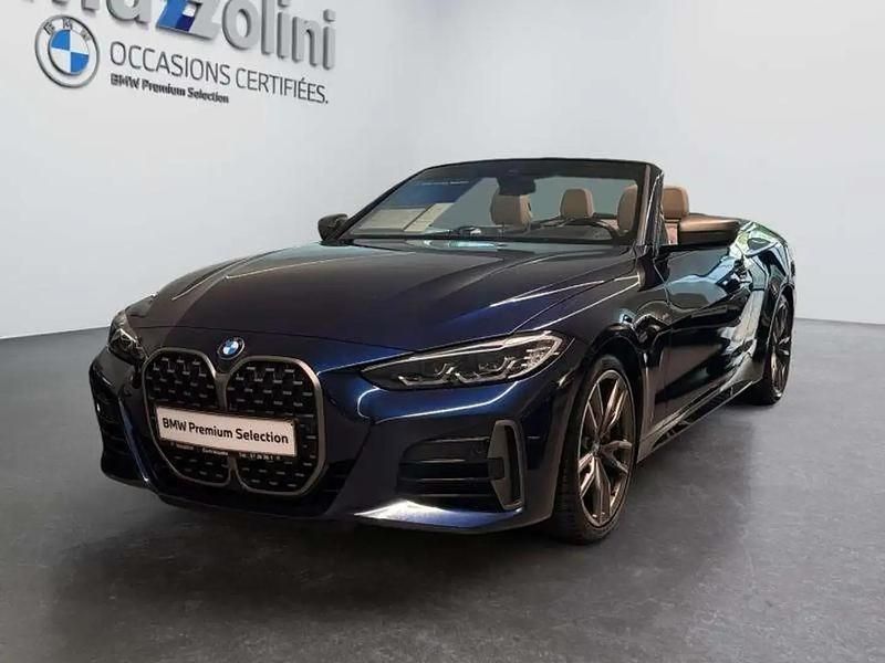 Bleu Utilisé 2021 BMW 440 Sport Line Cabriolet | 49 900 € (Prix assez cher) - Image 1/4