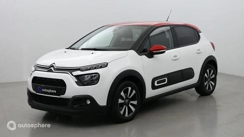 Blanc Utilisé 2023 Citroën C3 PureTech Citadine | 15 899 € (Prix juste) - Image 1/4
