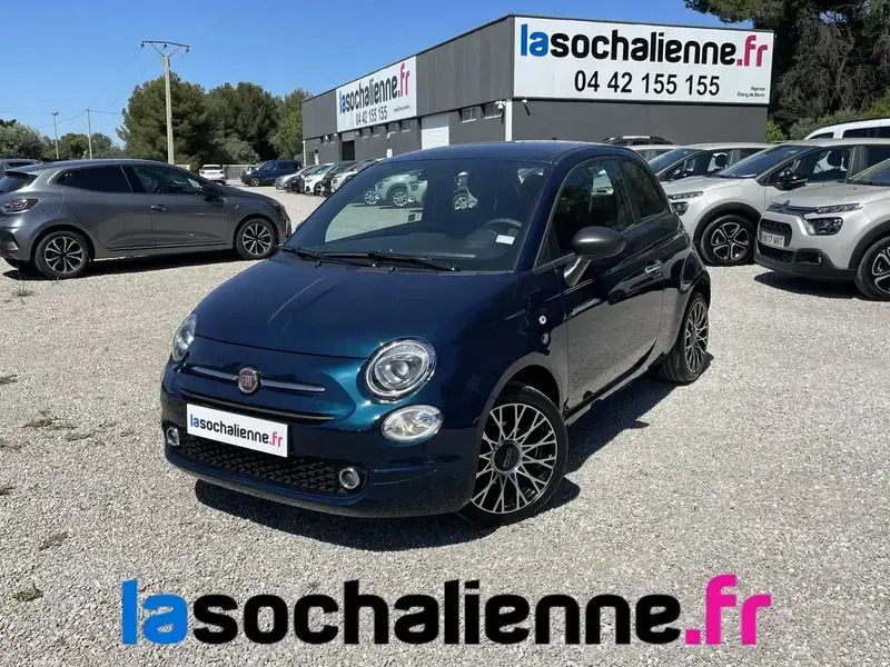 Bleu Utilisé 2024 Fiat 500 S Berline | 13 290 € (Prix juste) - Image 1/4