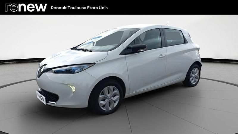Blanc Utilisé 2019 Renault Zoe Citadine | 7 500 € (Bon prix) - Image 1/4