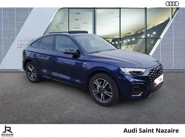 Occasion Audi Q5 Sportback S-Line 10 ch (7 kW) 2024 Navarra blue metallic SUV