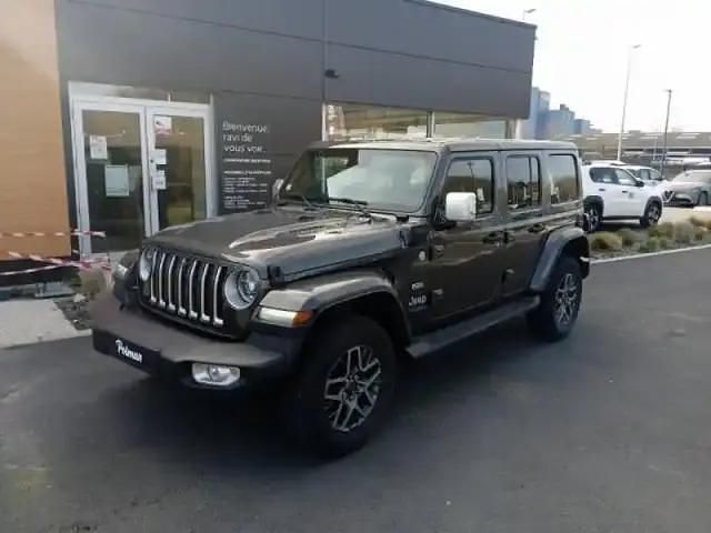 Occasion Jeep Wrangler Unlimited Overland 2021 Granite crystal métallisée SUV