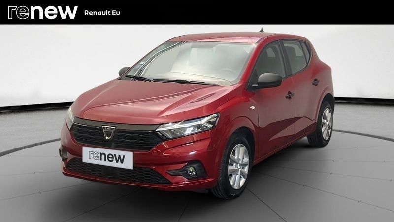 Rouge Utilisé 2021 Dacia Sandero Essentiel Citadine | 11 490 € (Bon prix) - Image 1/4