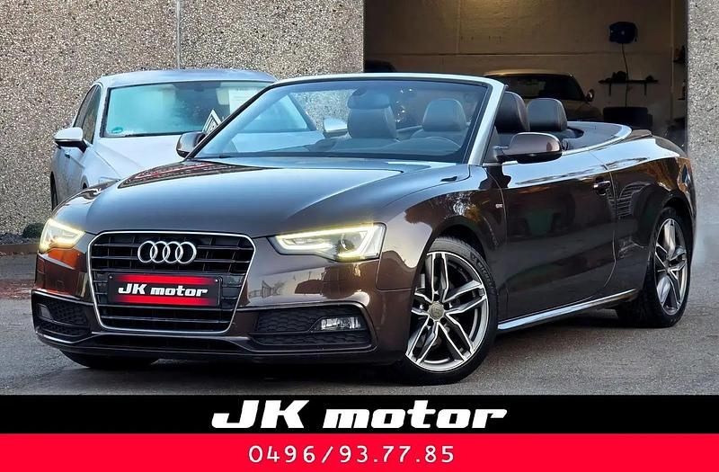Occasion Audi A5 Cabriolet S-Line 190 ch (139 kW) 2015 Brun Cabriolet