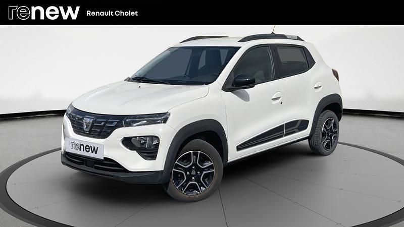 Blanc Occasion 2022 Dacia Spring Comfort Citadine | 7 990 € (Bon prix) - Image 1/4