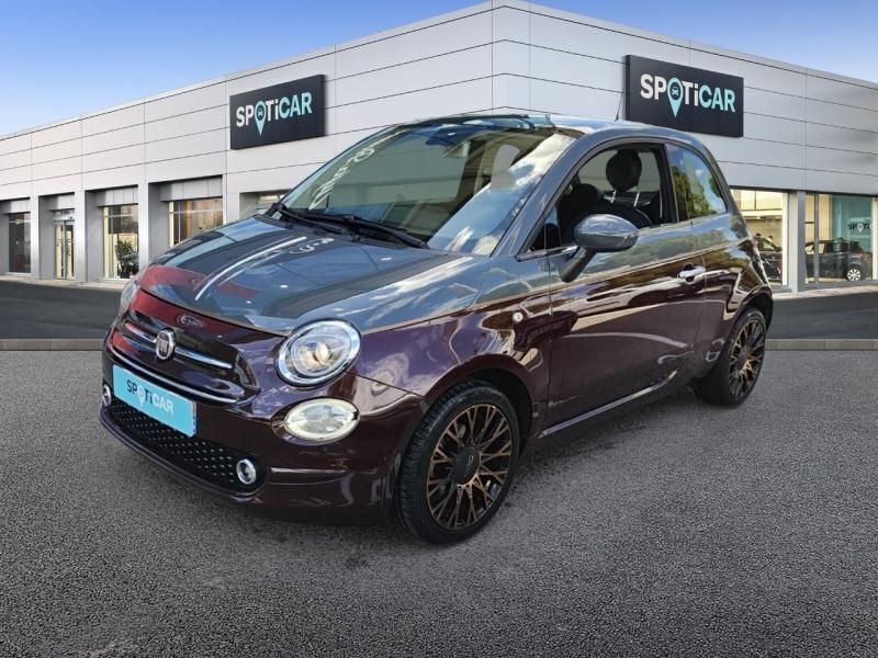 Bicolore brunello Utilisé 2018 Fiat 500 Collezione Berline | 11 990 € (Prix juste) - Image 1/4