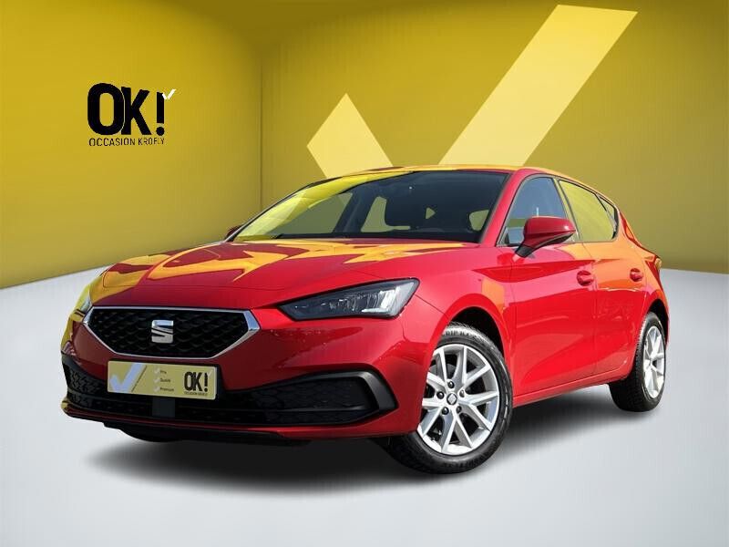 Rouge Utilisé 2021 Seat Leon Style Berline | 16 990 € (Prix juste) - Image 1/4
