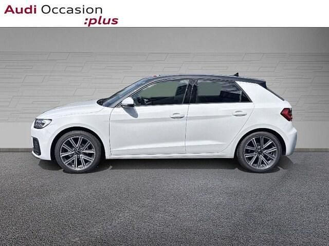 Occasion Audi A1 Sportback Design 95 ch (69 kW) 2025 Blanc glacier métallisé gris manhattan métallisé Citadine